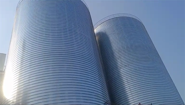 湘桥2座混凝土高架卷板仓