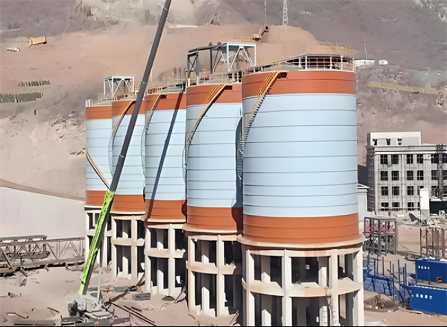 湘桥高架钢板仓