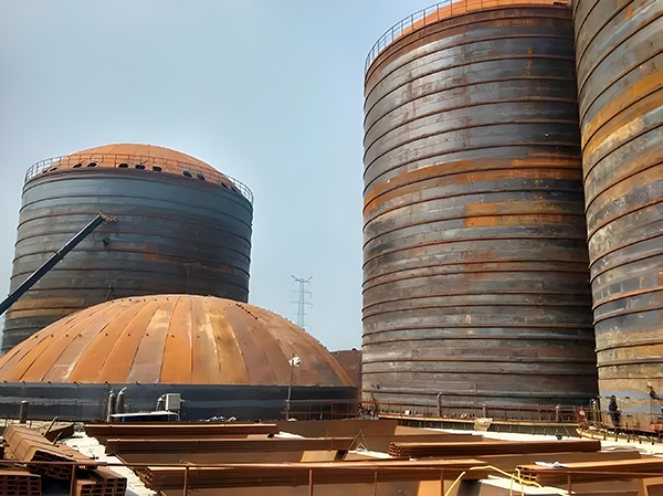 湘桥焦粉钢板仓